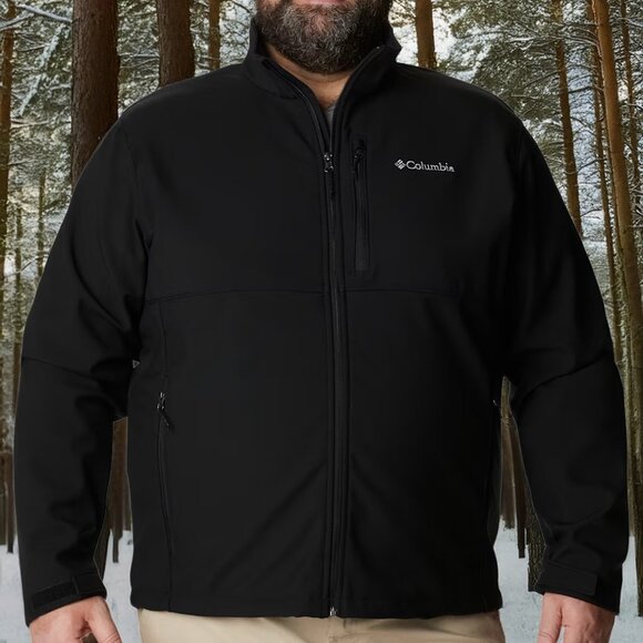 Columbia Other - Columbia Ascender Softshell Jacket Black 2 XL Mens Waterproof